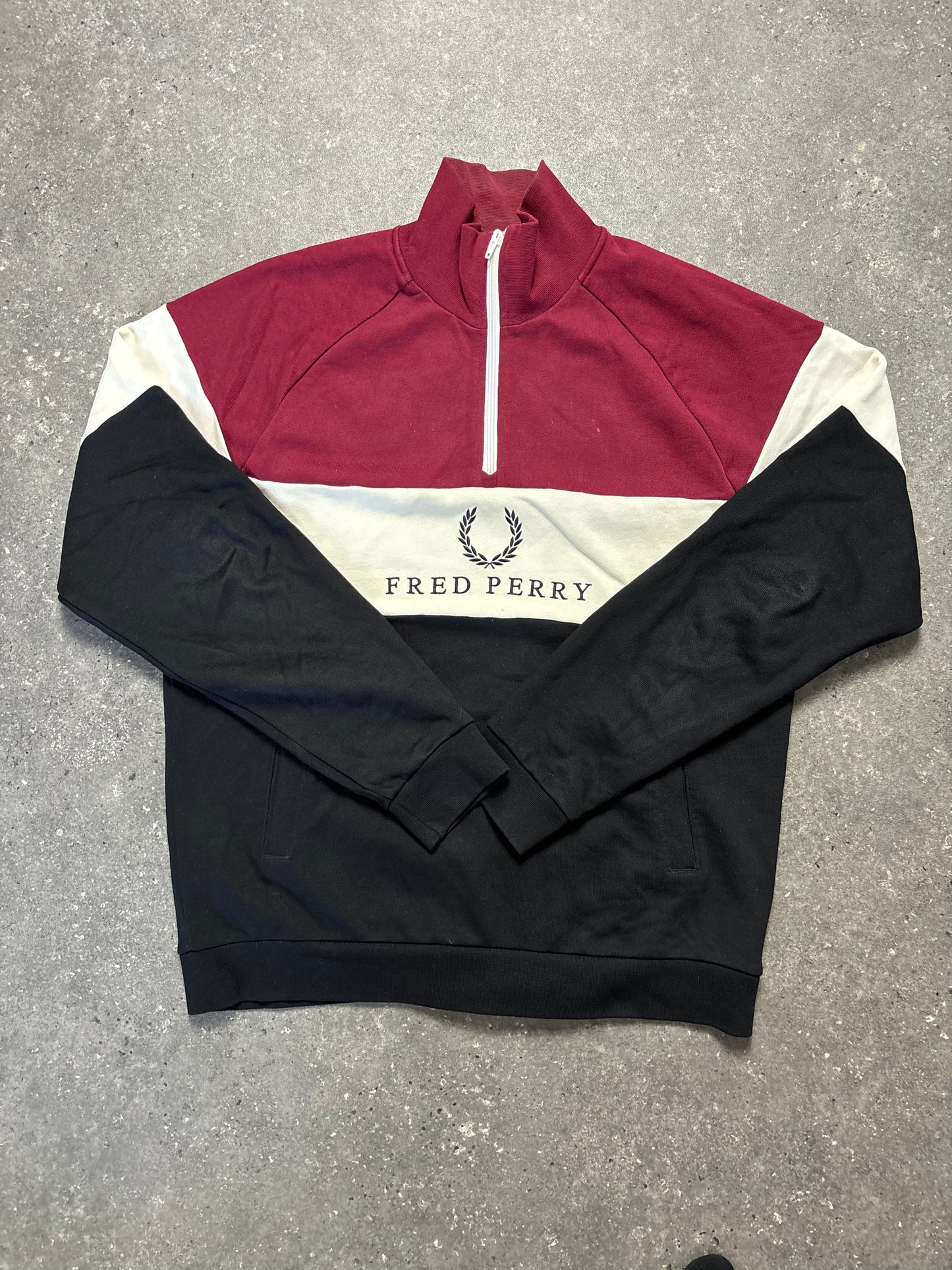 Fred Perry Half-Zip (M)
