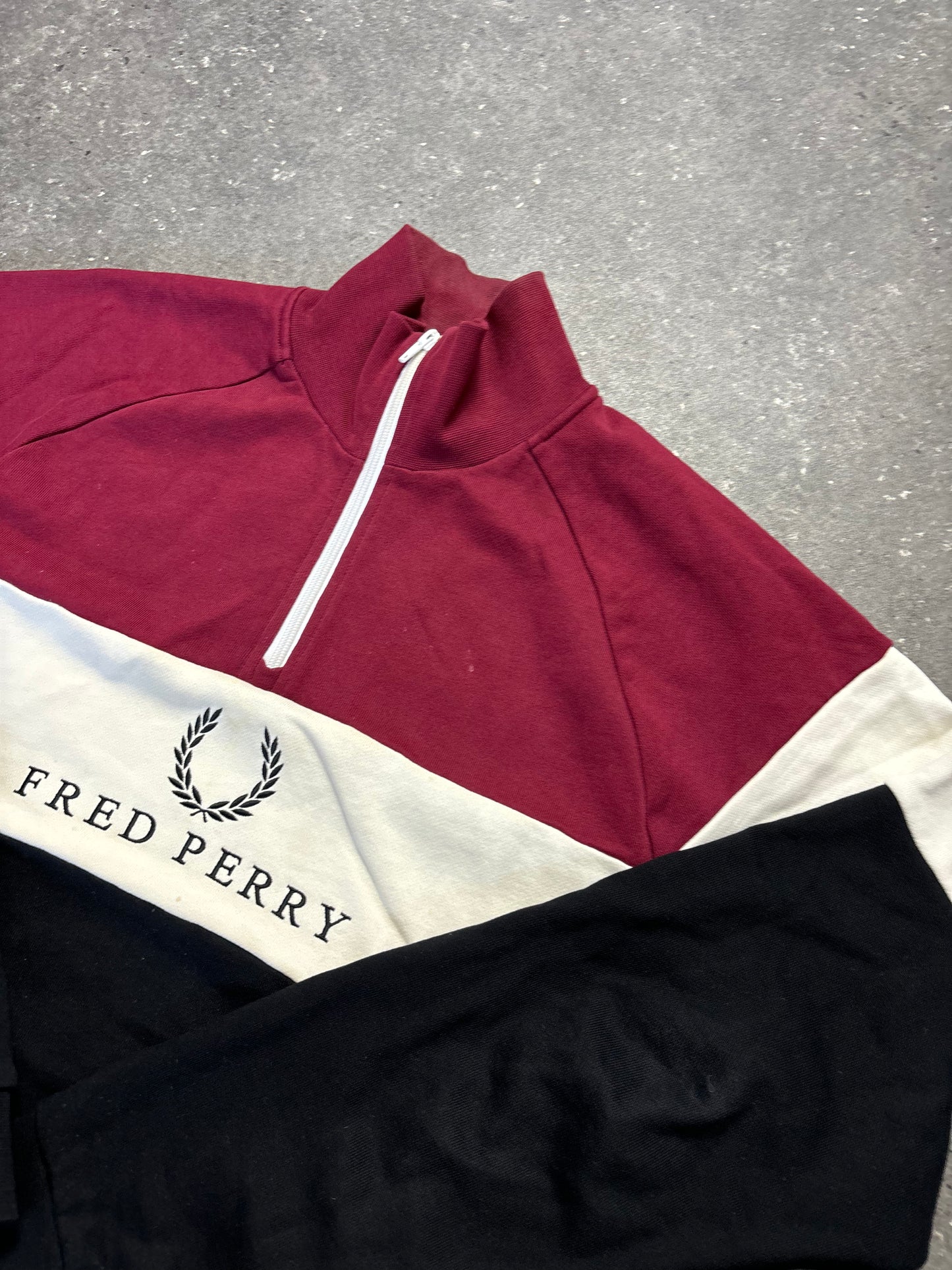 Fred Perry Half-Zip (M)