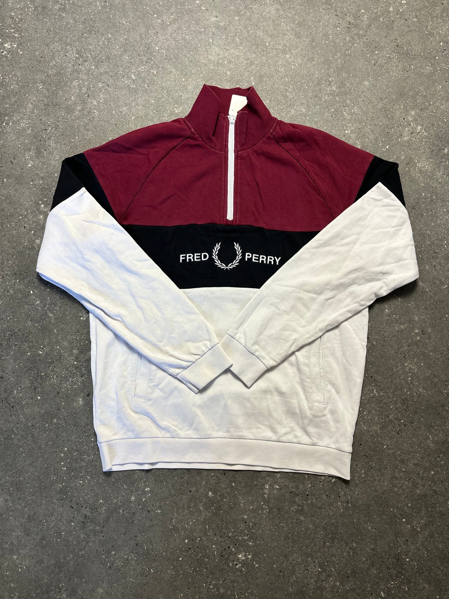 Fred Perry Half-Zip (M)