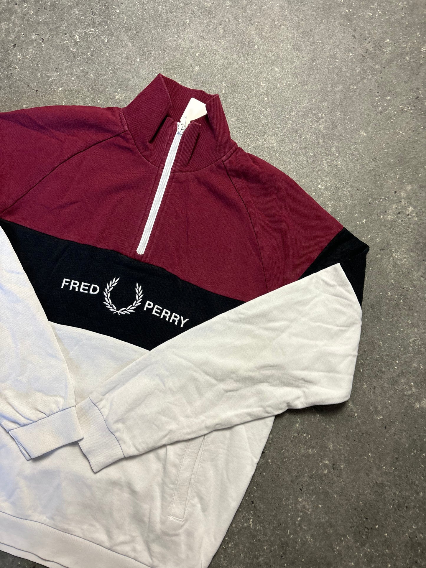 Fred Perry Half-Zip (M)