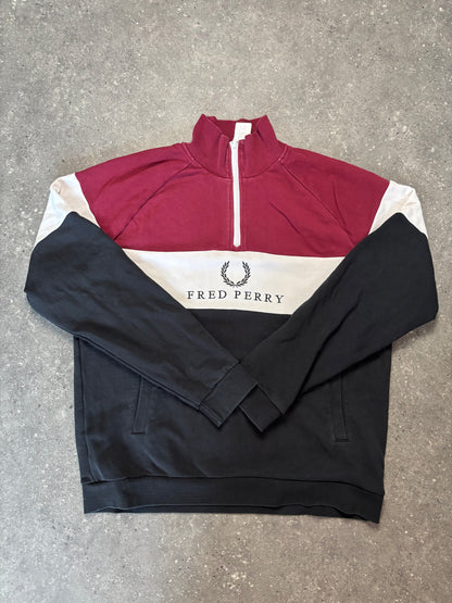 Fred Perry Half-Zip (L)