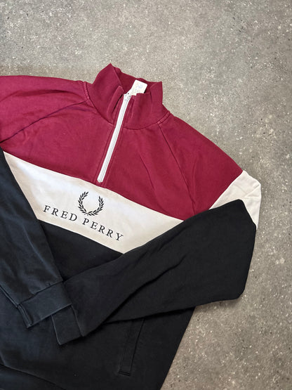 Fred Perry Half-Zip (L)