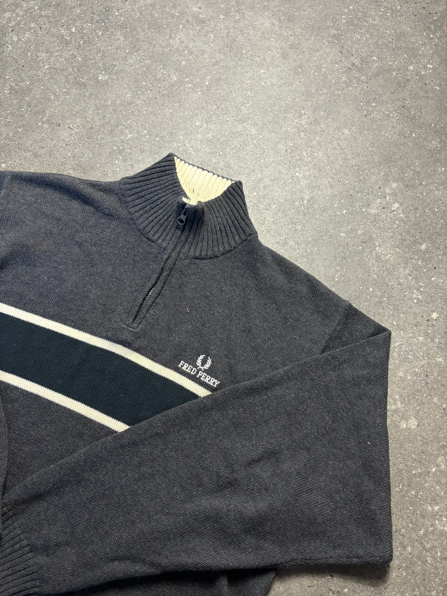 Fred Perry Half-Zip (L)
