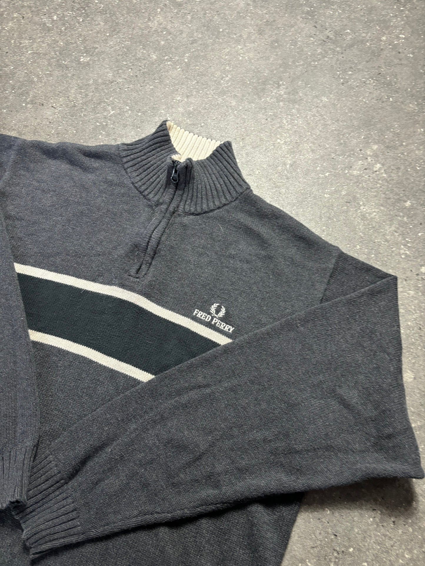 Fred Perry Half-Zip (M)