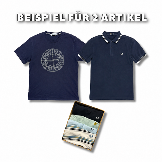 Casual Polo / T-Shirt Mystery Box (2-5 Artikel)